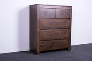 'Byron' Dark Oak Tall Boy by sue-e furniture