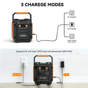 200W Portable Power Station - Outdoor Energy Storage Supply | Camping & Emergency Backup by Mead's Supply & Equipment Outfitters limited