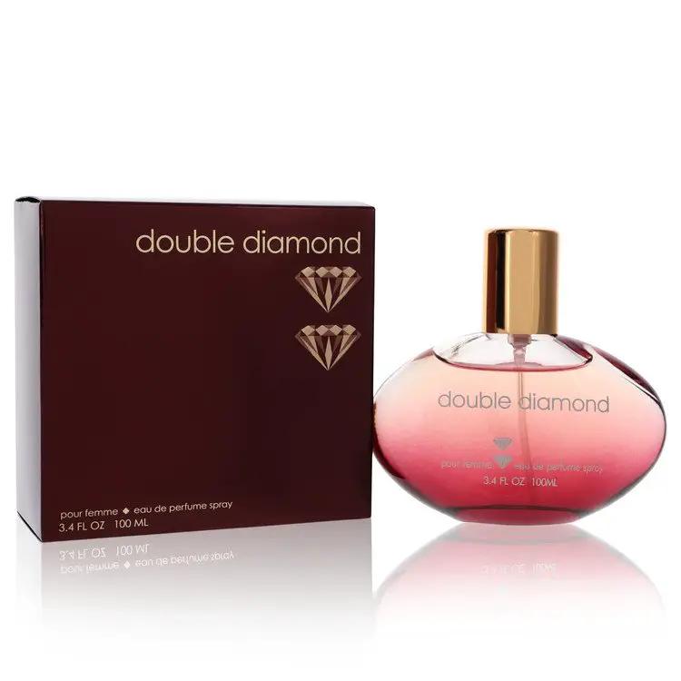 Double Diamond Eau De Parfum Spray by Yzy Perfume 100 ml by Brands HD