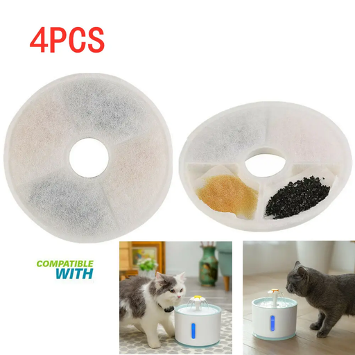 4pcs Filters for Fountain Drinking Dispenser by salelink.co.nz