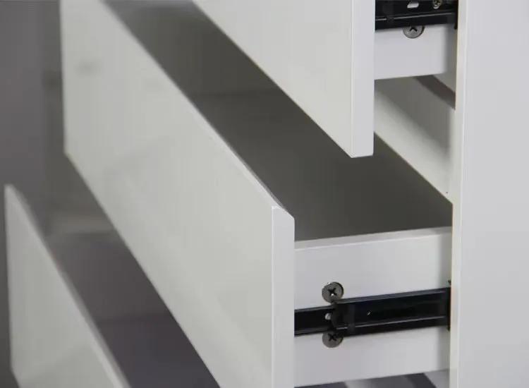 'Monaco' Chest of 6 Drawers White + Oak by sue-e furniture