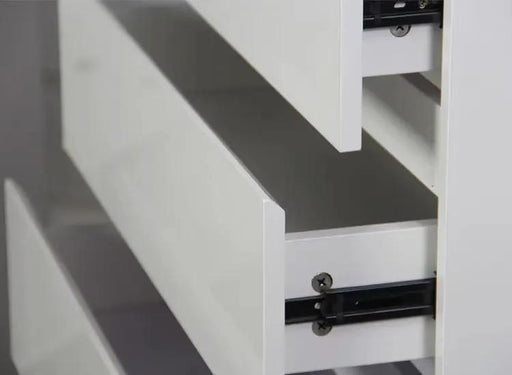 sue-e furniture Low boys 'Monaco' Chest of 6 Drawers White + Oak 'Monaco' Chest of 6 Drawers White + Oak