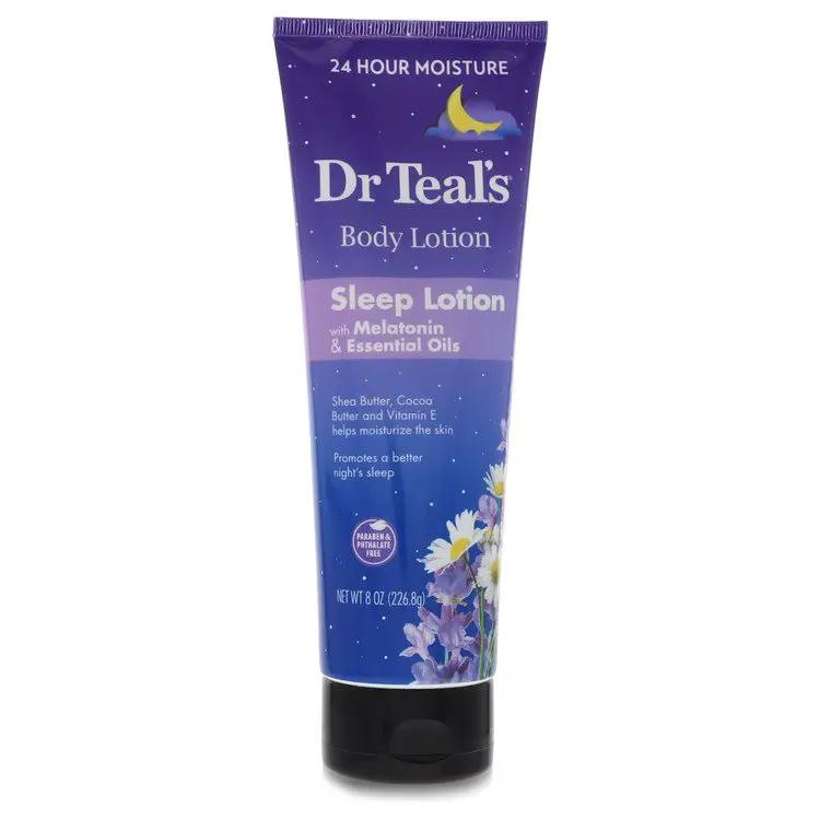 Dr Teals Sleep Lotion Sleep Lotion with Melatonin & Essential Oils Promotes a better nights sleep (Shea butter, Cocoa Butt by Dr Teals 240 ml by Brands HD