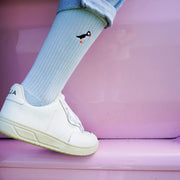 Barekind NZ Socks Save the Puffin Ribbed Bamboo Socks Save the Puffin Ribbed Bamboo Socks