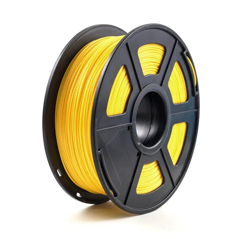 1KG PETG 1.75mm 3D Printer Printing Filament - Yellow by salelink.co.nz
