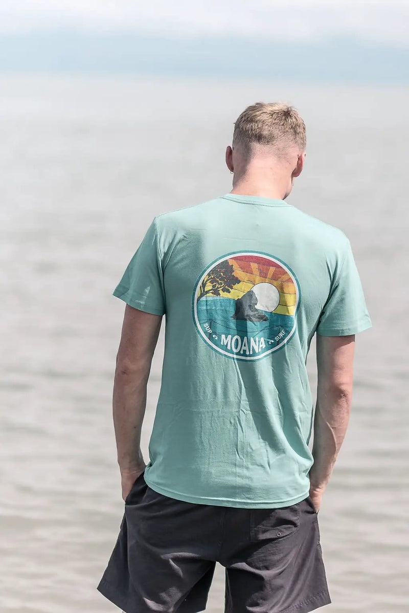 Moana Rainbow Tee - Mens by Moana SUP and Surf
