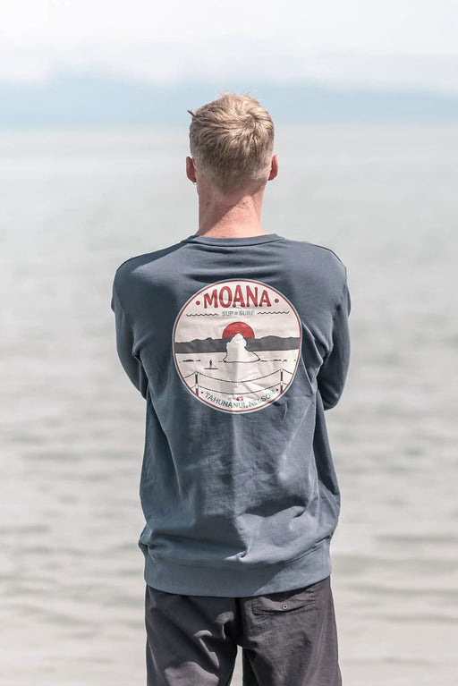 Moana Urenui Crew Sweatshirt - Mens by Moana SUP and Surf