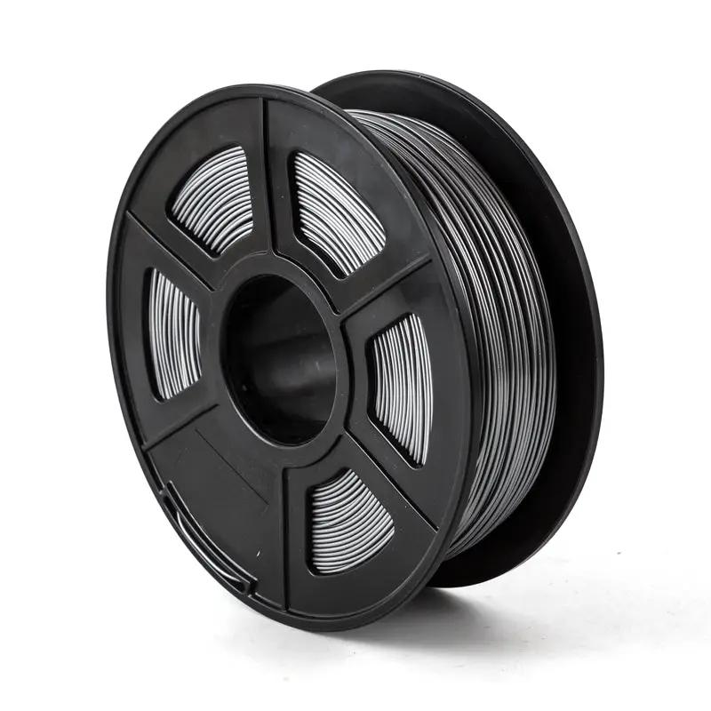 1KG PETG 1.75mm 3D Printer Printing Filament - Silver by salelink.co.nz