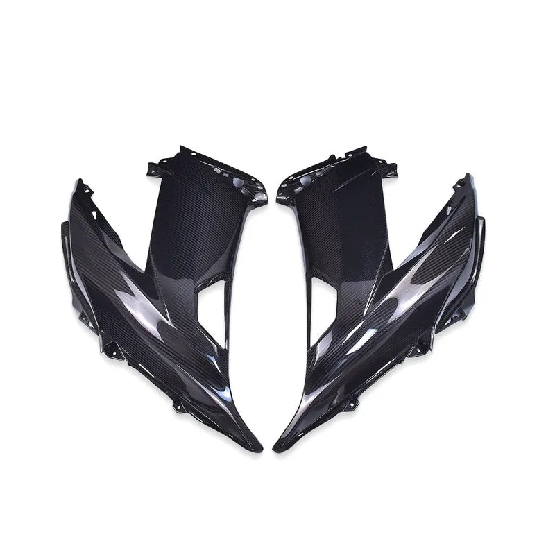 Kawasaki ZX6R 2013-2018 (Front Upper Side Panel) Dry Carbon by CARBONISE