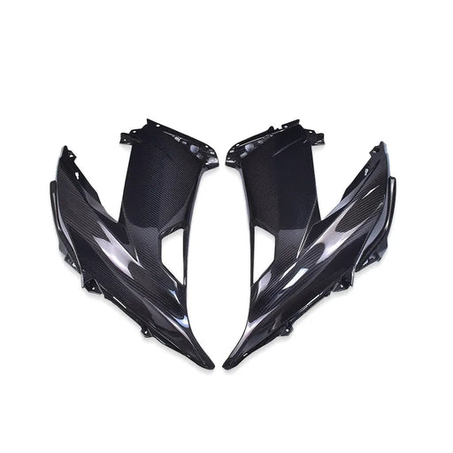 Kawasaki ZX6R 2013-2018 (Front Upper Side Panel) Dry Carbon by CARBONISE
