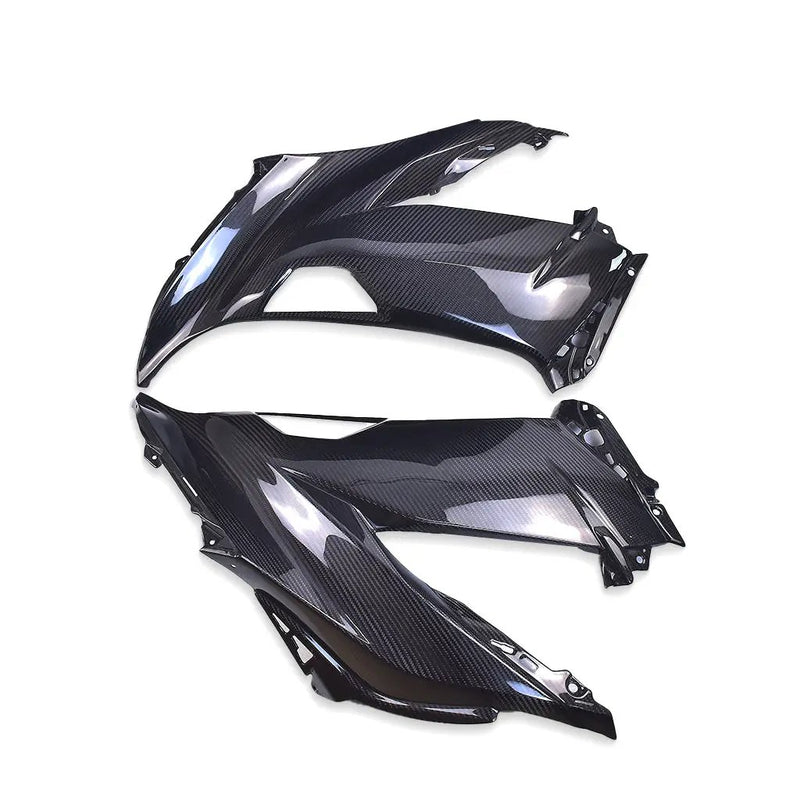 Kawasaki ZX6R 2013-2018 (Front Upper Side Panel) Dry Carbon by CARBONISE