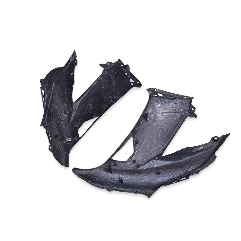 Kawasaki ZX6R 2013-2018 (Front Upper Side Panel) Dry Carbon by CARBONISE