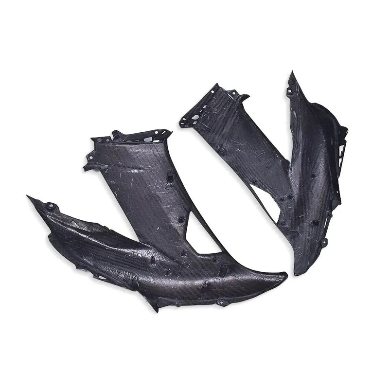 Kawasaki ZX6R 2013-2018 (Front Upper Side Panel) Dry Carbon by CARBONISE
