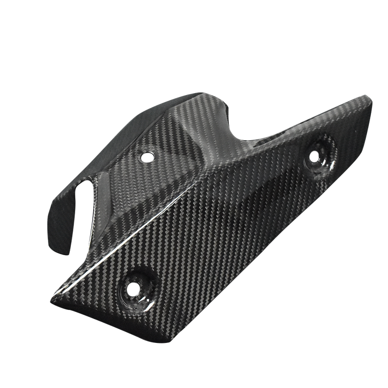 Kawasaki ZX6R 2024+ (Exhaust Pipe Heat Shied) Dry Carbon by CARBONISE