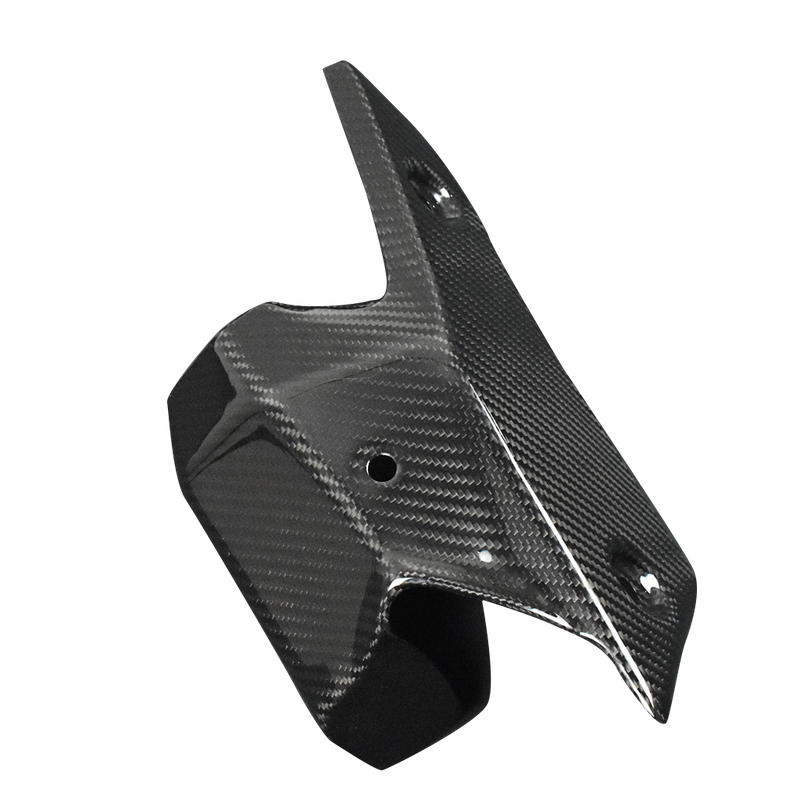 Kawasaki ZX6R 2024+ (Exhaust Pipe Heat Shied) Dry Carbon by CARBONISE