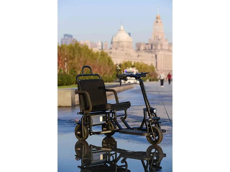 Kiwi Grab Kiwi Grab Foldable 3 wheel electric scooter mobility scooter black Foldable 3 wheel electric scooter mobility scooter black
