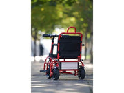 Foldable 3 wheel electric scooter mobility scooter Red by Kiwi Grab