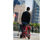Foldable 3 wheel electric scooter mobility scooter Red by Kiwi Grab