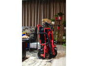 Foldable 3 wheel electric scooter mobility scooter Red by Kiwi Grab