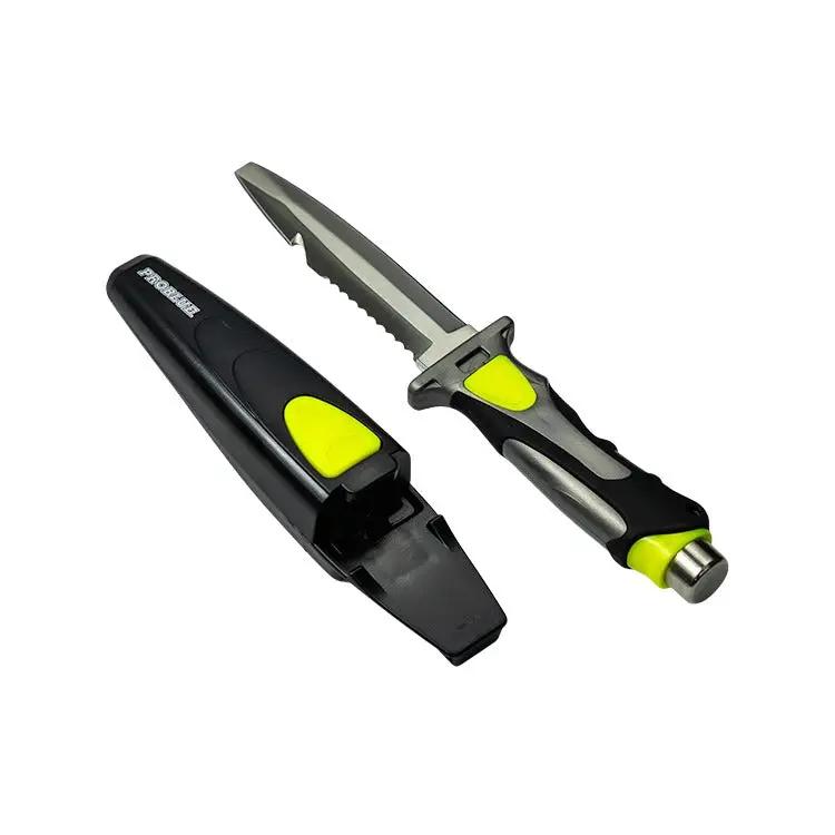 Immersed Abalone Pro Blue Blunt Tip Knife by NZ Diver