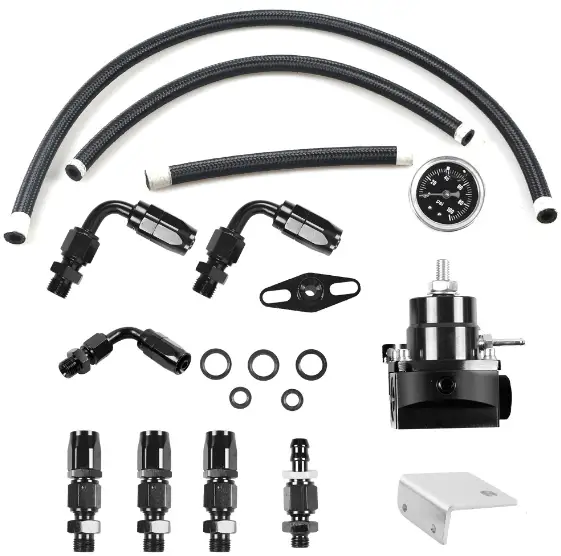 Universal Adjustable EFI Fuel Pressure Regulator Kit by salelink.co.nz