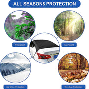 Rubber Car Rear Windshield Snow Ice Cover by salelink.co.nz