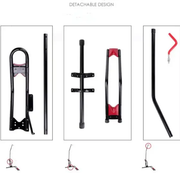 Vertical & Horizontal Bicycle Bike Floor Rack Stand Bicycle Stand by salelink.co.nz