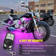 8PCS 96LED Motorcycle RGB Led Light Kit by salelink.co.nz