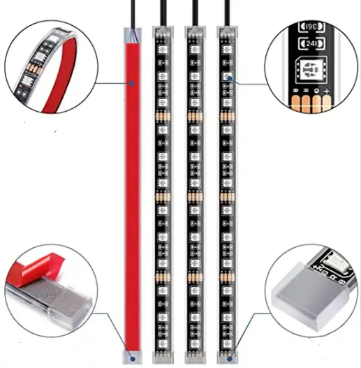8PCS 96LED Motorcycle RGB Led Light Kit by salelink.co.nz