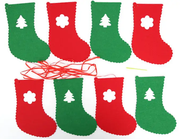46PCS Merry Christmas Banner Decorations Bunting Sign by salelink.co.nz