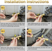 32PCS Valve Core Remover Installer Tool by salelink.co.nz