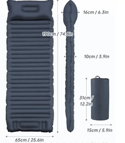 Self-Inflating Sleeping Pad Camping Mat by salelink.co.nz