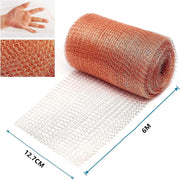 6m Fine Wire Mesh Roll Pure Copper Mesh Rodent Pest Control by salelink.co.nz