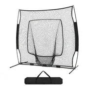 213x213cm Baseball Backstop Softball Practice Net with Carry Bag by salelink.co.nz