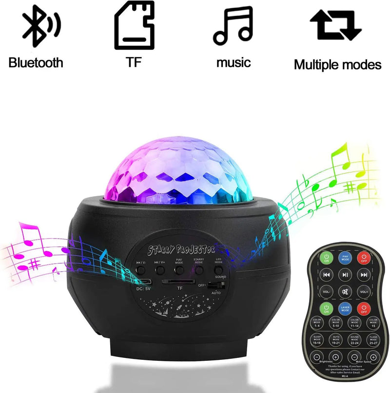 Galaxy Starry Projector Light by salelink.co.nz