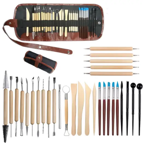 30Pcs Clay Sculpting Carving Pottery Tool Set by salelink.co.nz