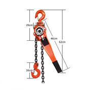 1.5T Steel Heavy Duty 3M Lever Block Chain Hoist by salelink.co.nz