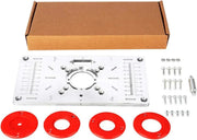 Woodworking DIY Router Table Insert Plate&Ring Power Tool by salelink.co.nz