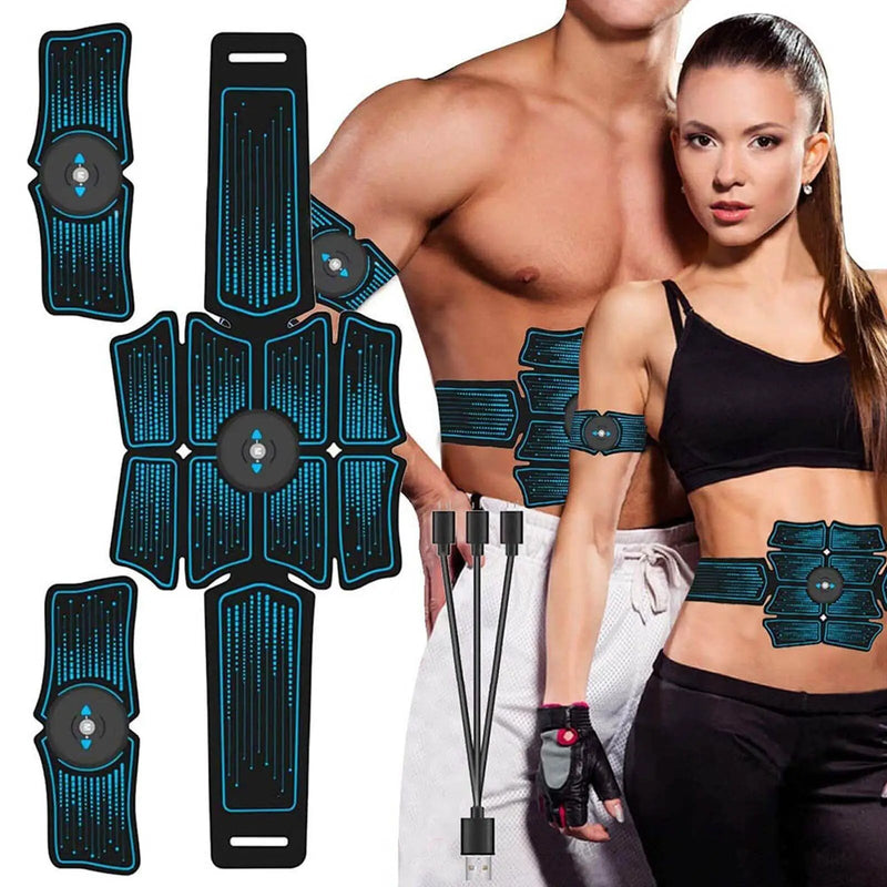 EMS Toner Massager with 14PCS EMS Toner Massager Pads by salelink.co.nz