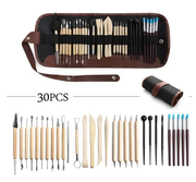30Pcs Clay Sculpting Carving Pottery Tool Set by salelink.co.nz