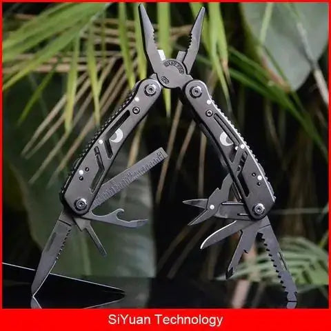 Stainless Steel Multitool - Compact Folding Pliers & Tool Kit | Camping & Outdoor by Mead's Supply & Equipment Outfitters limited