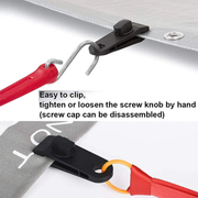 Tarp Clips Camping Tent Clamps by salelink.co.nz