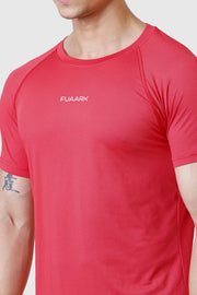 Dash T-shirt Red by Fuaark Nz
