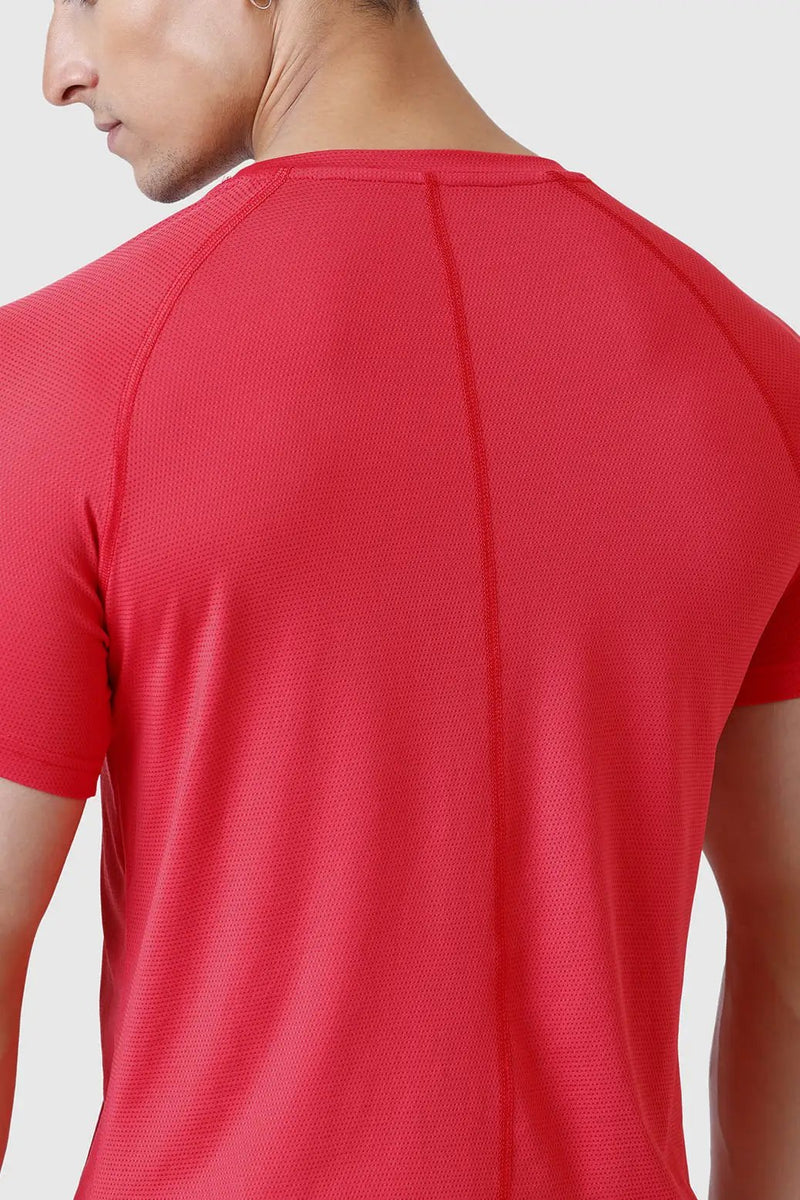 Dash T-shirt Red by Fuaark Nz