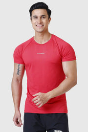 Dash T-shirt Red by Fuaark Nz