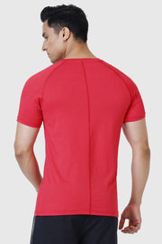 Dash T-shirt Red by Fuaark Nz