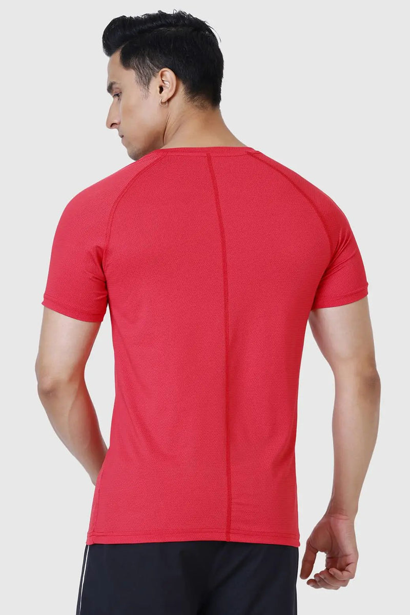 Dash T-shirt Red by Fuaark Nz