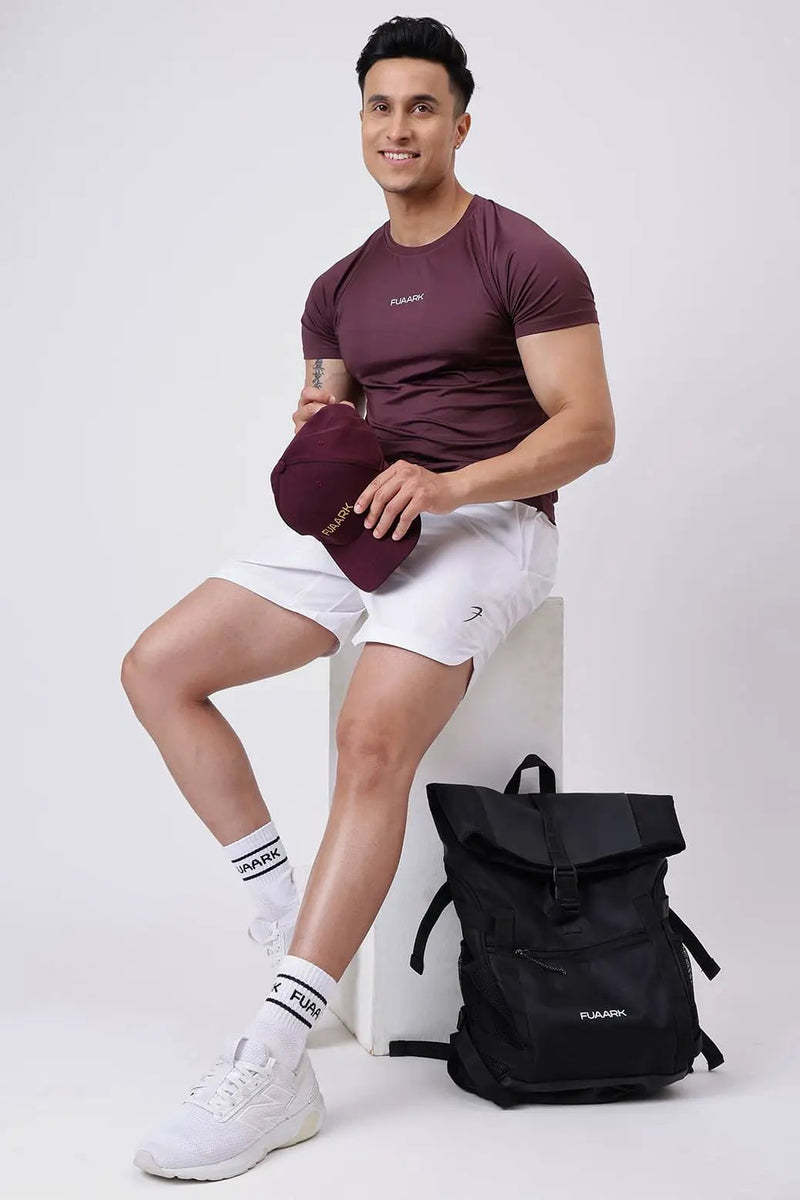 Edge Shorts White by Fuaark Nz