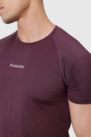 Dash T-shirt Raisin by Fuaark Nz