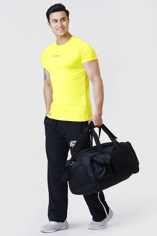 Dash T-shirt Yellow by Fuaark Nz